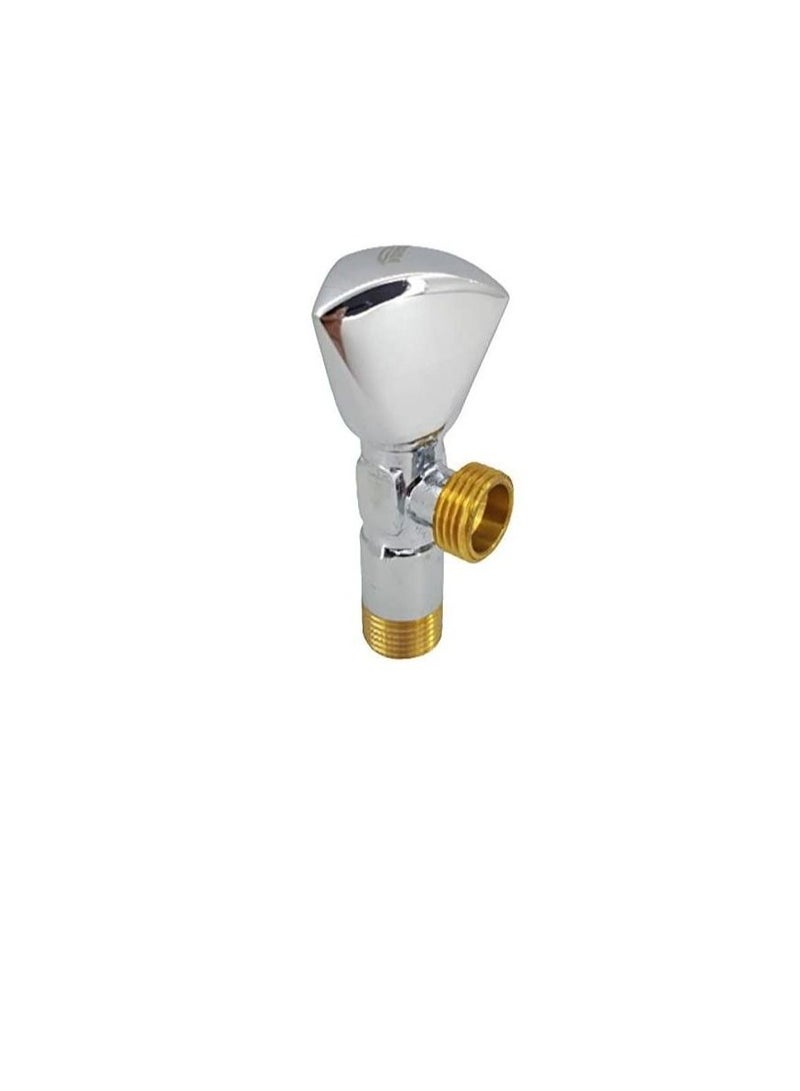 Conflo Brass Angle Valve Toilet Kitchen Wash Basin Bathroom Fittings 1/2" - Image 2