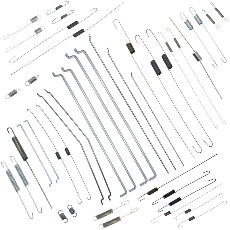 Strongthium Governor Throttle Return Springs Kit Carb Linkage Rod Assortment for Honda GX160 270 390 GCV160 Predator 196cc 200cc 212cc 224cc 420cc Briggs and Stratton Small Engines (Adjustable) - Image 1