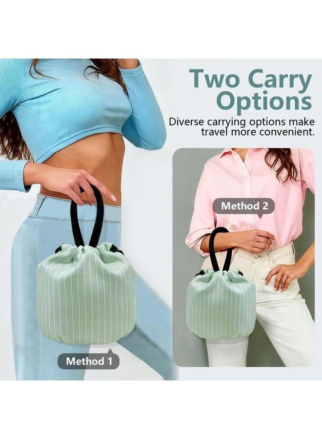 eutopic Lunch Bag, 5-7L Ultra-Light Portable Drawstring Insulated Lunch Tote with Multiple Pockets for Women & Men, Compact Cooler Bag for Work, Office, Hiking & Daily Use - Image 4