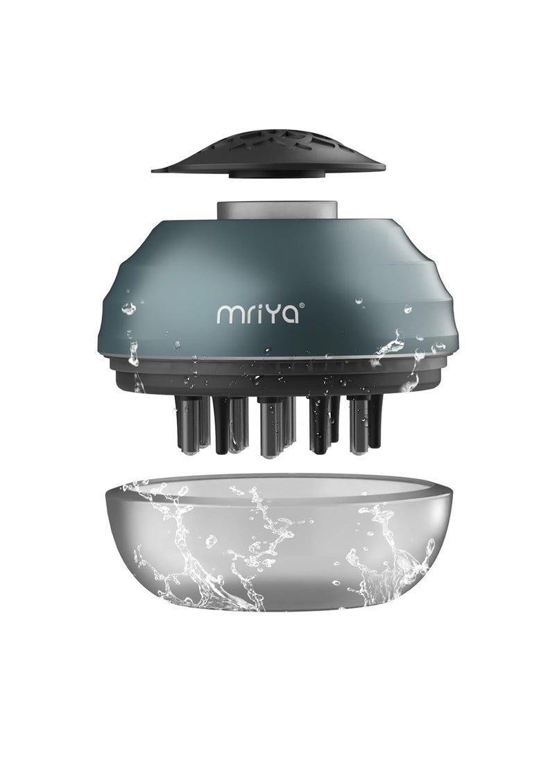 mriya Scalp Massager Comb for Hair Growth, Treatment & Essential Oil Application - Medicine Dispenser, Fluid Applicator 