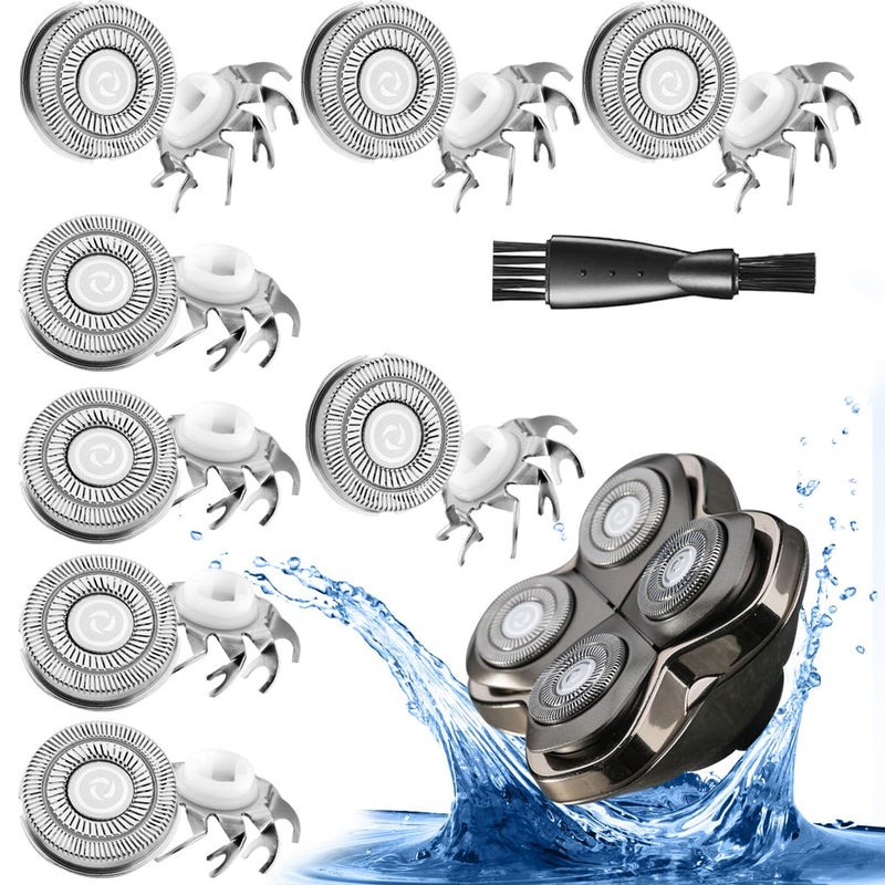 8 pcs Shaver Replacement Blades for Skull Shaver Pitbull Replacement Blades for Carver Pitbull Gold PROPlatinum PROSilver PRO Pitbull Gold Replacement Heads