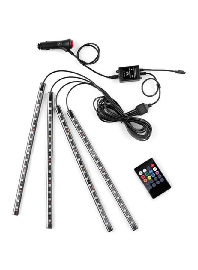 Loquat 8-Piece Car Interior Neon Light Kit - Image 1