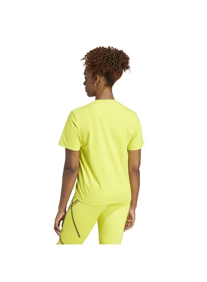 Adidas Adidas Asmc Regl Tee Green Training T-Shirts For Women Xs