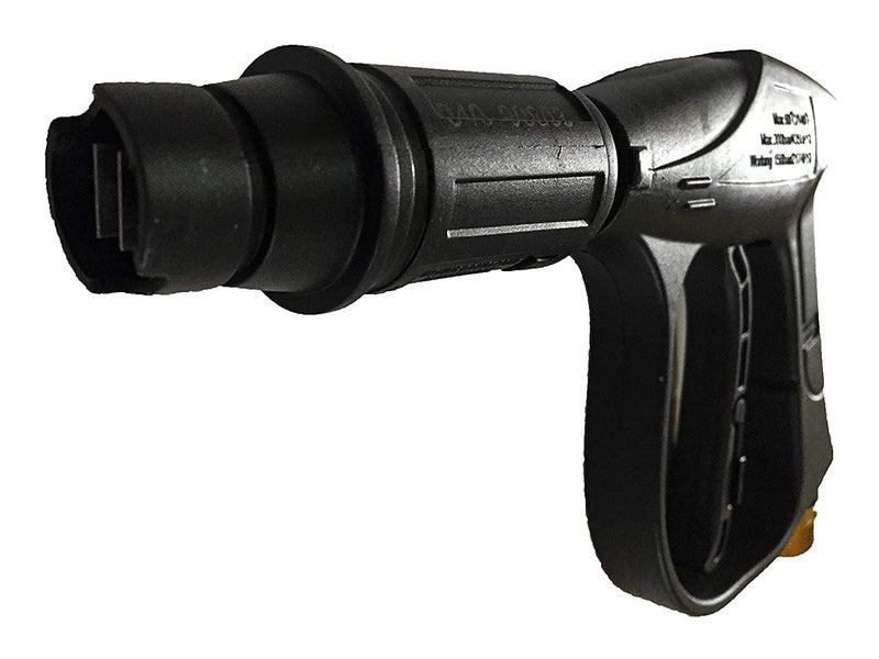 Aimex Premium Pressure Water Spray Gun Car Wash Floor Cleaning Electric High Pressure Water Washer Gun with Adjustable Nosel (Black) - Image 2