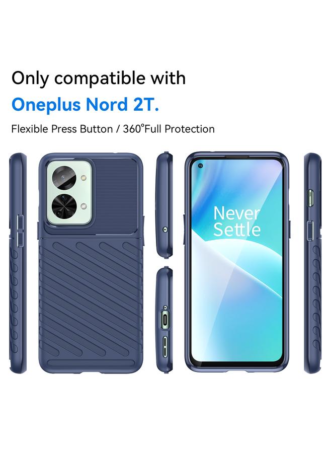 اس-توب جراب لهاتف OnePlus Nord 2T Thunderbolt جراب هاتف ناعم مقاوم للصدمات من مادة TPU - Image 2