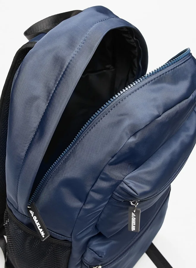 Oaklan by Shoexpress Boys by Shoexpress Solid Backpack with Adjustable Straps - 42x30x16 cm