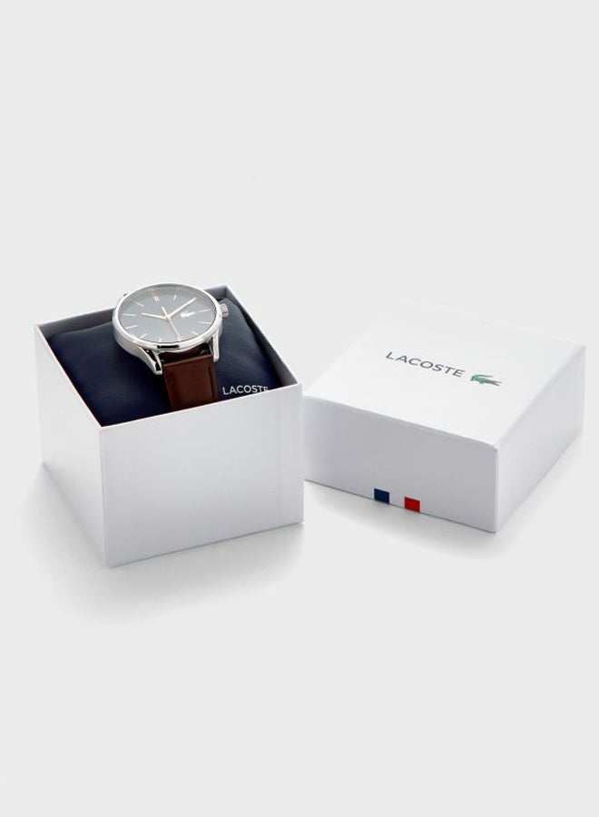 LACOSTE Men Vienna Leather Analog Watch 2011046 - Image 4
