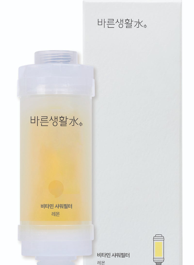 Bareunsoo Korean shower filter (Lemon) - Image 1