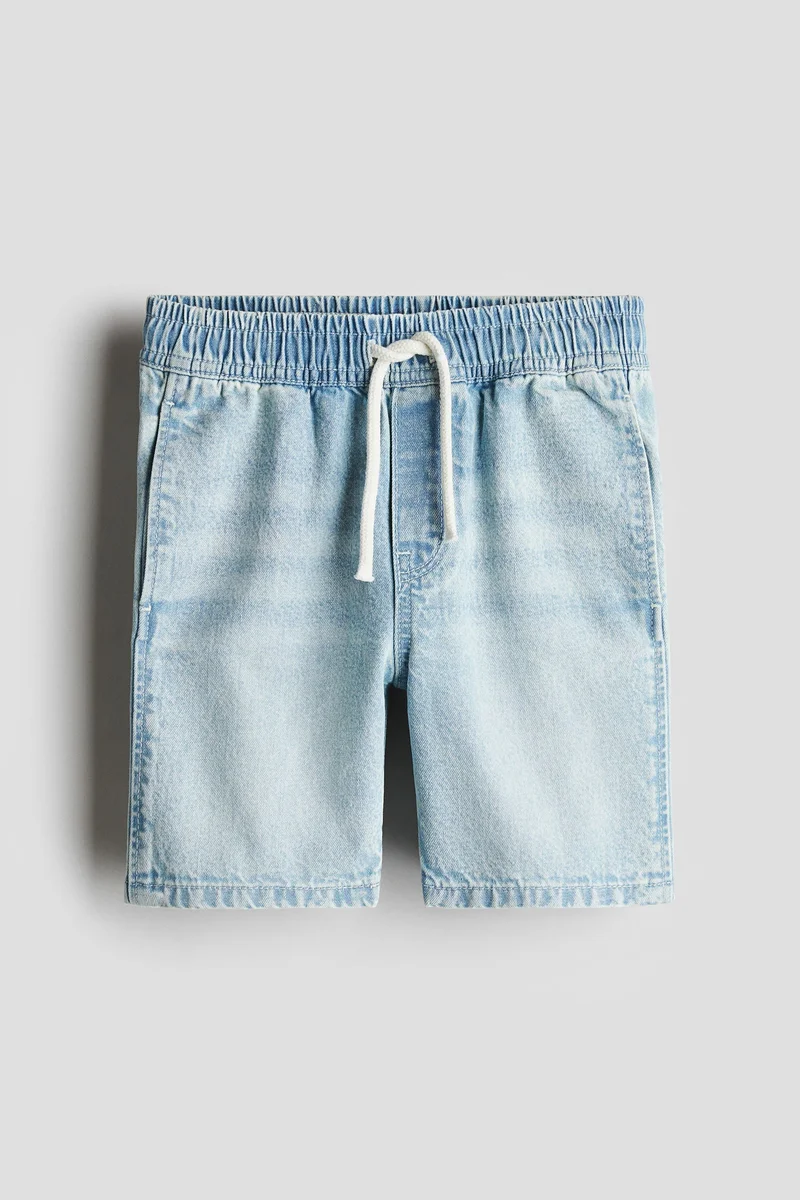 اتش اند ام Cotton denim shorts