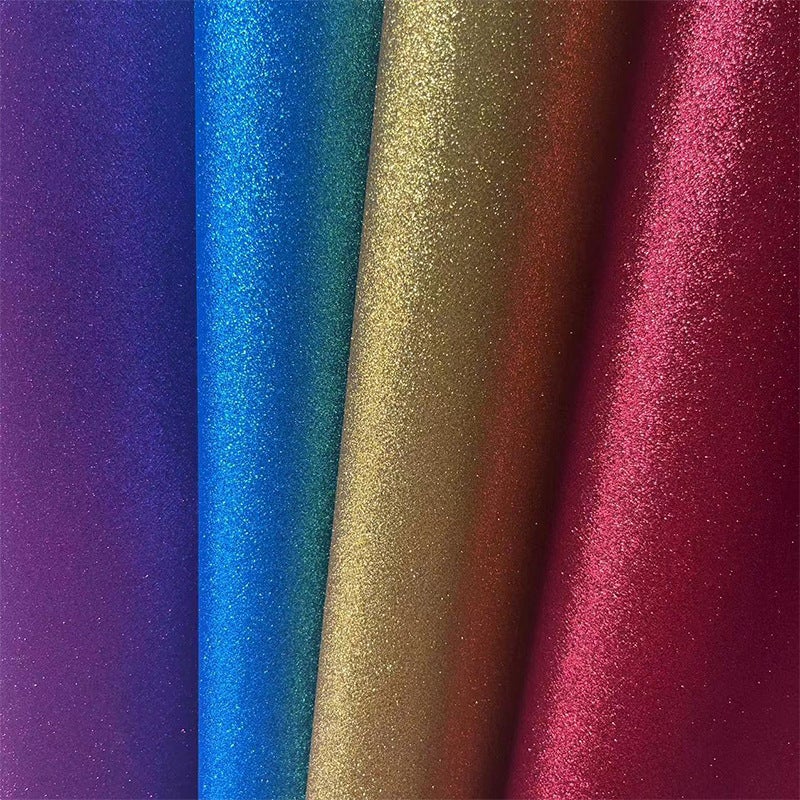 Spot Supply Non-Woven Gretel Glitter Sequins Color Gold Fabric Decorative Clothing Shoes Leather - Image 2