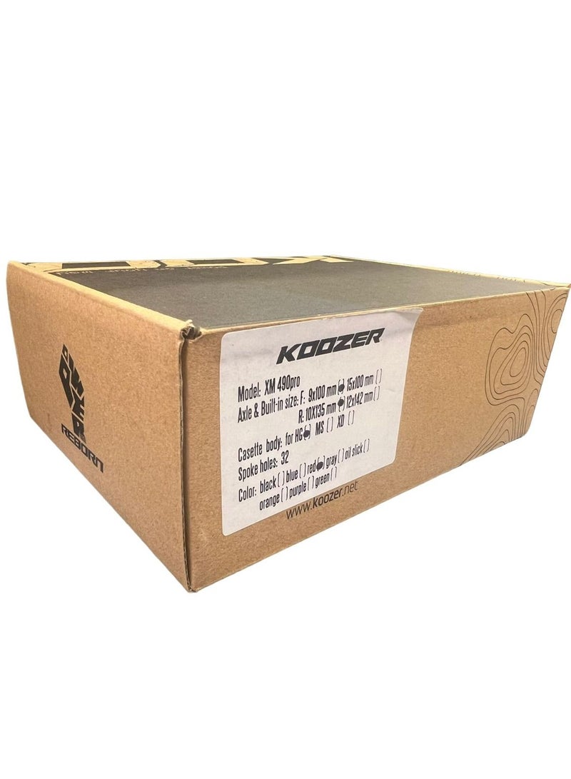 Koozer Xm490Pro Mtb Hub Set - Image 4