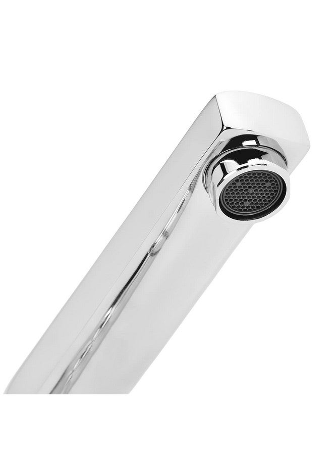 هيندوير خلاط حوض ساخن وبارد من مجموعة Hindware Italian Collection F360028CP Element مع محور (مثبت على السطح)، نحاس مع لمسة نهائية من الكروم - Image 4