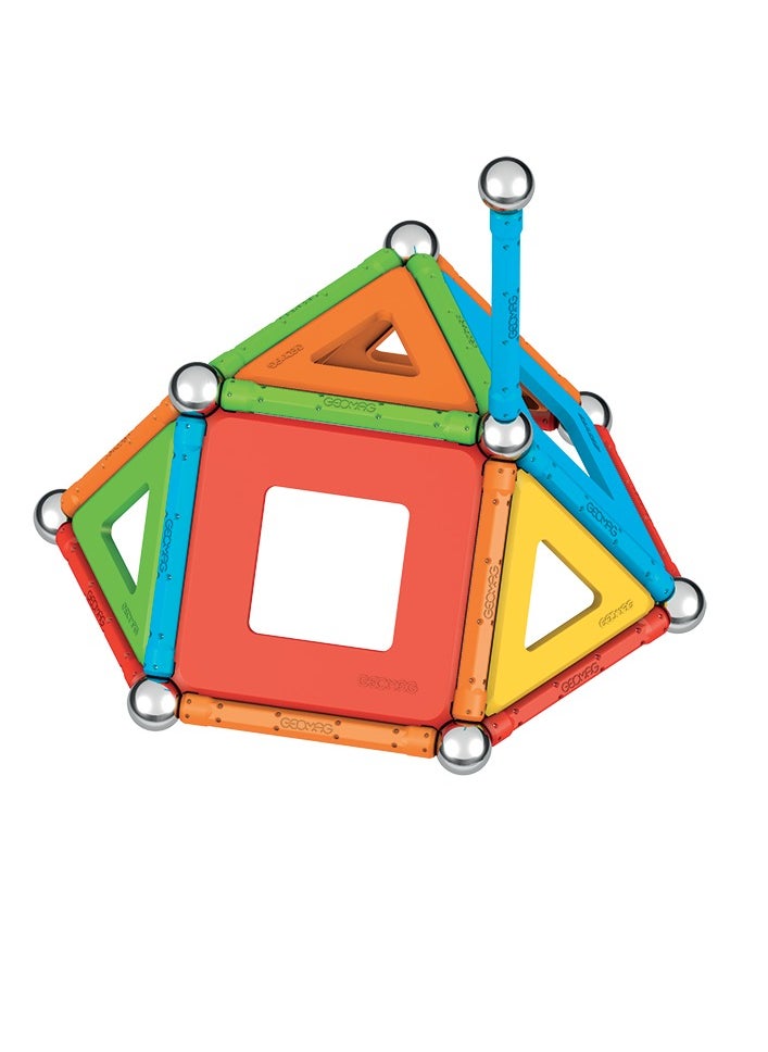 GEOMAG - Geomag Supercolor Magnetic Constructions For Kids, Magnetic Toy, Green Collection 100% Recycled Plastic, 52 Pieces - Image 1