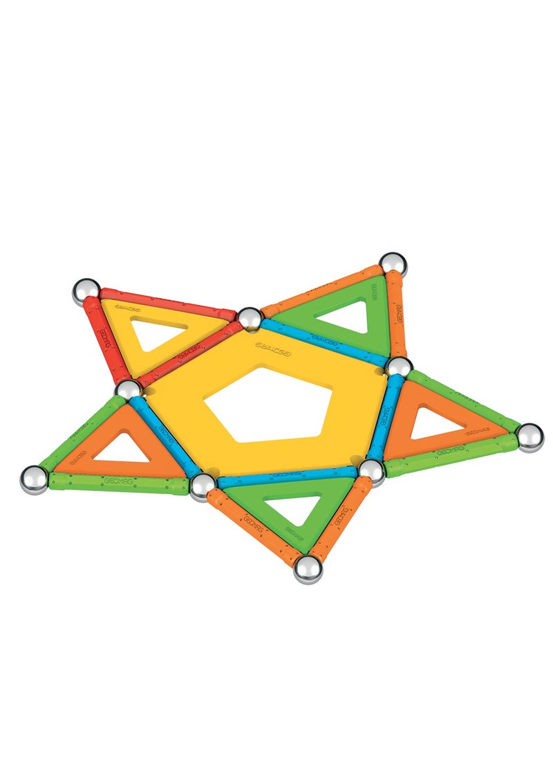 GEOMAG - Geomag Supercolor Magnetic Constructions For Kids, Magnetic Toy, Green Collection 100% Recycled Plastic, 52 Pieces - Image 1