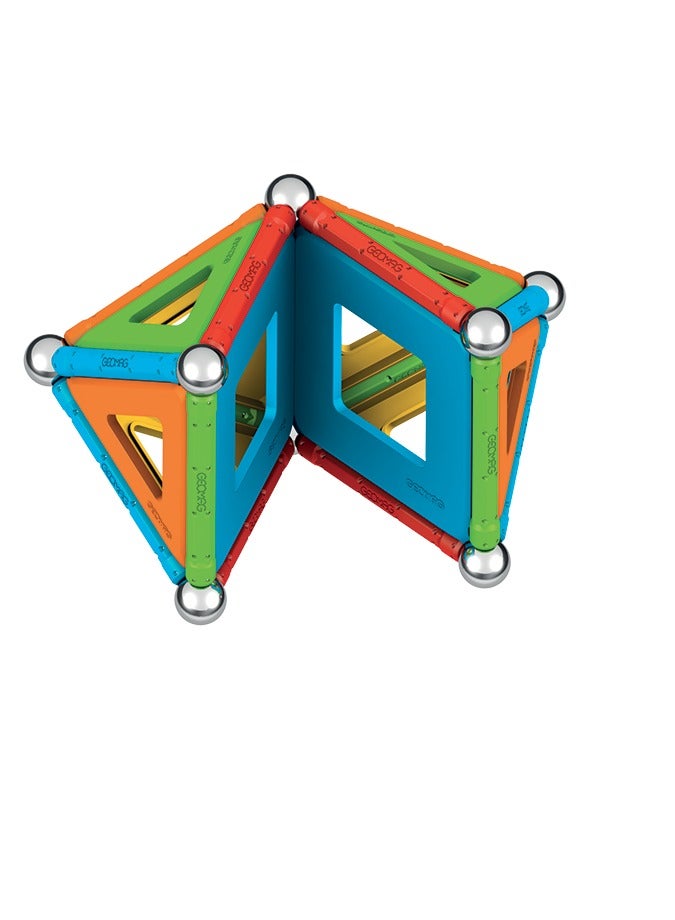GEOMAG - Geomag Supercolor Magnetic Constructions For Kids, Magnetic Toy, Green Collection 100% Recycled Plastic, 52 Pieces - Image 1