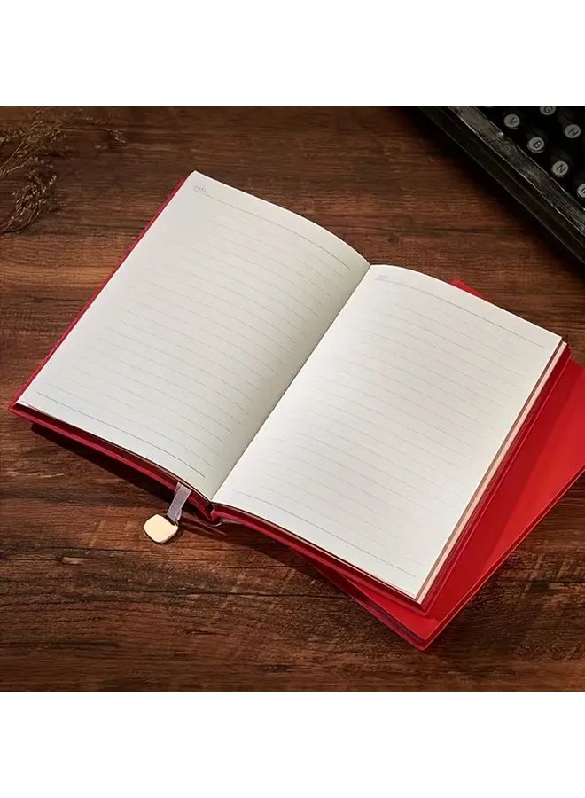 A5 Red Golden Snake Design Lunar New Year Notebook Soft Cover Type B Gift - Image 5