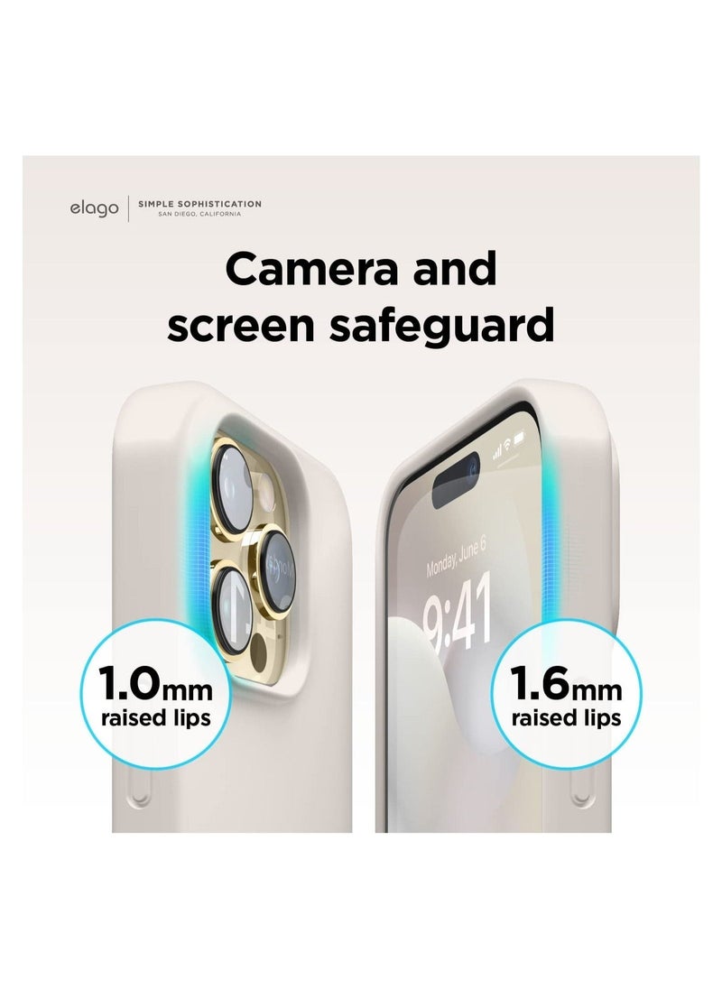 Magnetic Silicone Case Compatible with MagSafe iPhone 14 Pro Max 6.7 inch - Built-in Magnets, Compatible with All MagSafe Accessories - Image 5