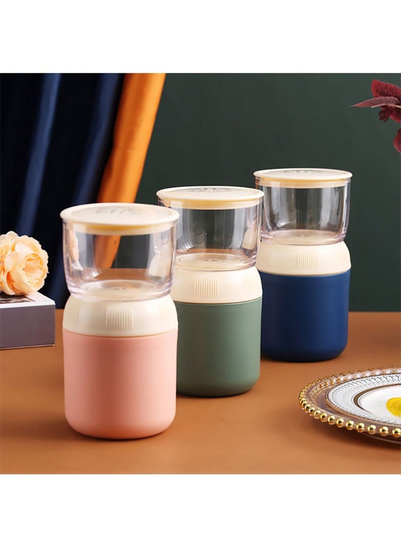YumLock YumLock Stainless Steel All-in-One Stackable Food Storage and Soup Cup Container with Dividers 300ml + 400ml  - Image 3