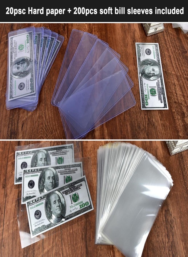 FULLCASE Coins Collector Case Holder Coin Capsules 46mm with 6 Sizes Foam Gasket (141 Pcs), Hard Paper Currency Sleeves (20 Pcs), Soft Dollar Bill Sleeves (200 Pcs) Storage Organizer Box (Black) - Image 3