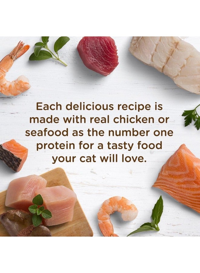 راتشل راي طعام القطط الرطب الطبيعي Nutrish مع إضافة الفيتامينات والمعادن والتورين، عبوة متنوعة لمحبي الدجاج، 2.8 أونصة (عبوة من 12 قطعة)، خالٍ من الحبوب - Image 4