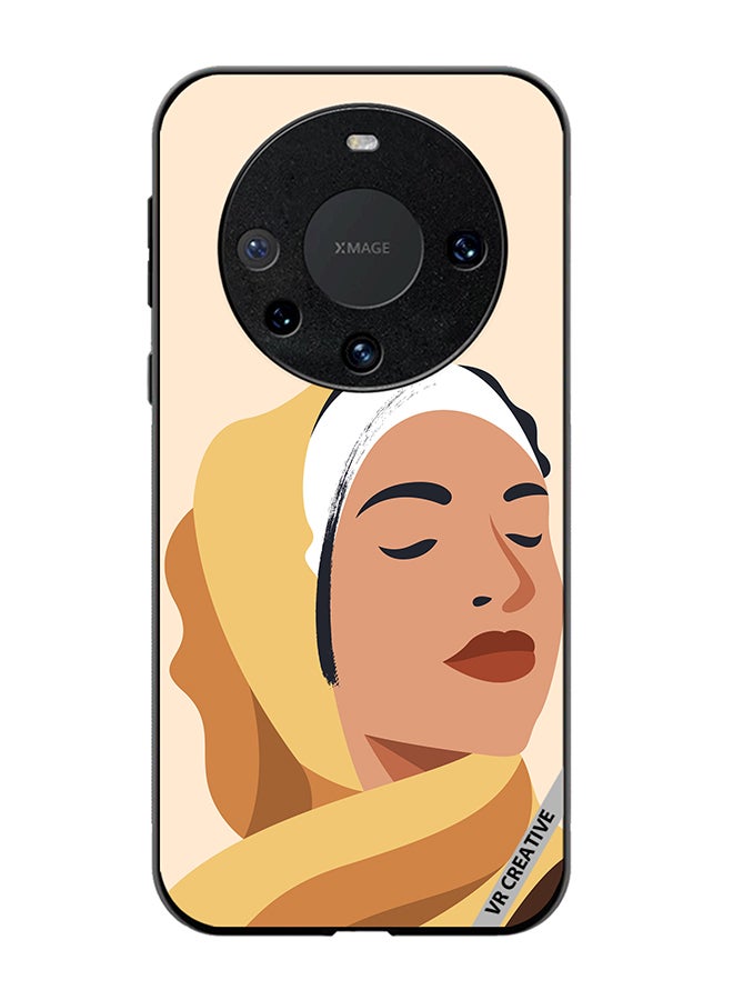 VR CREATIVE Protective Case Cover For Huawei Mate 60 Cartoon Woman Shape Design Multicolour - Image 1