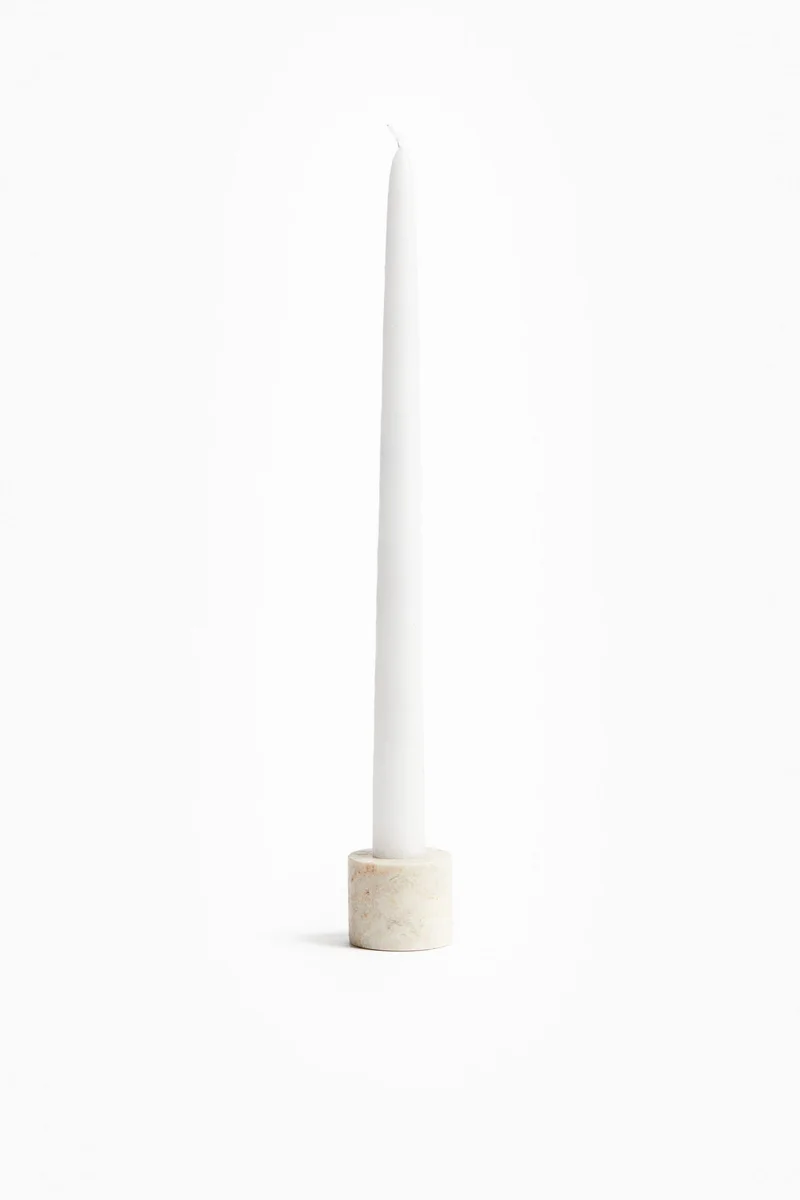 H&M Small marble candle holder