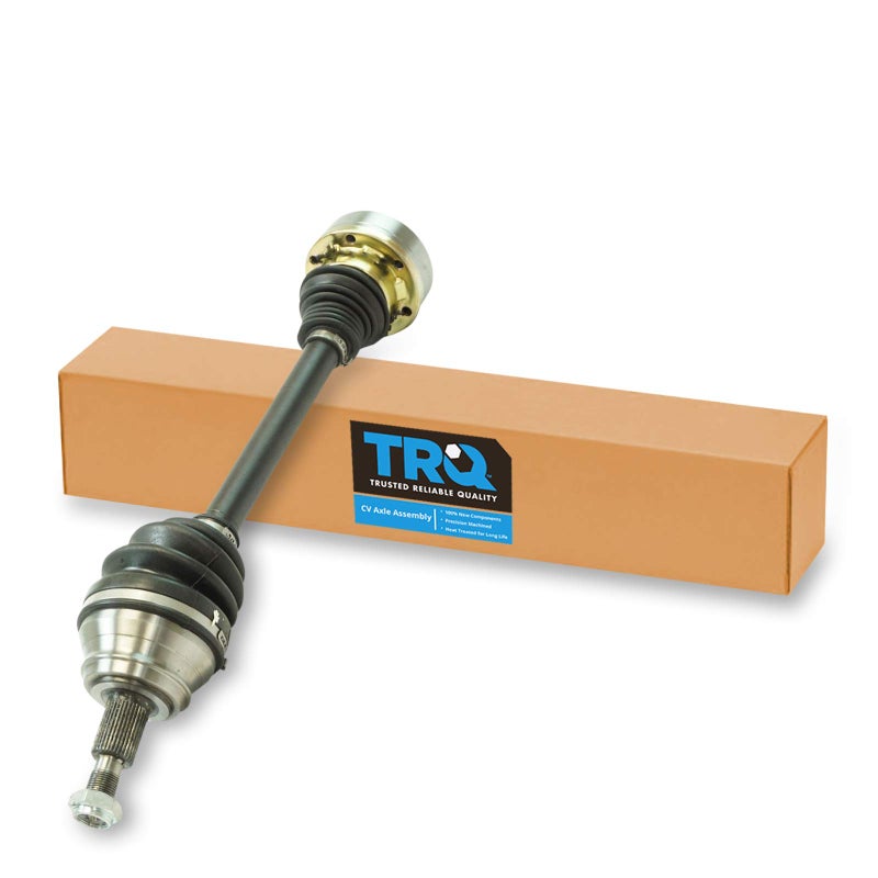 TRQ Front Left CV Axle Shaft Assembly Drivers Side Compatible with 19982010 Volkswagen Beetle 19992006 Golf 19992005 Jetta
