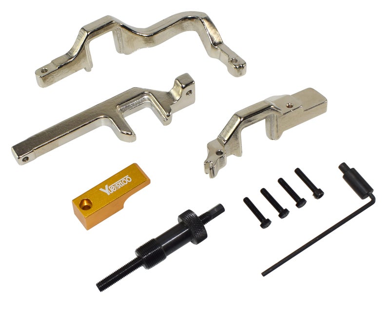 Yuesstloo مجموعة أدوات قفل توقيت محاذاة عمود الكامات من يويستلو متوافقة مع بي إم دبليو ميني كوبر N12 N14، مع حقيبة حمل وقفازات - Image 3