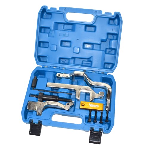 Yuesstloo مجموعة أدوات قفل توقيت محاذاة عمود الكامات من يويستلو متوافقة مع بي إم دبليو ميني كوبر N12 N14، مع حقيبة حمل وقفازات - Image 4