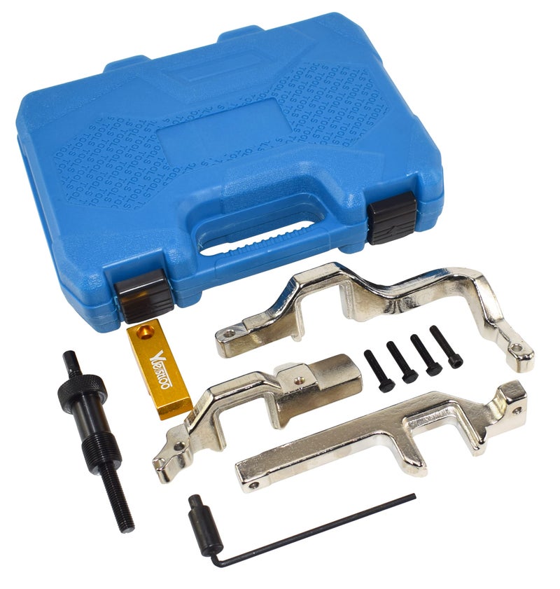 Yuesstloo مجموعة أدوات قفل توقيت محاذاة عمود الكامات من يويستلو متوافقة مع بي إم دبليو ميني كوبر N12 N14، مع حقيبة حمل وقفازات - Image 5