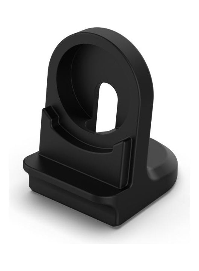 NIBEMINENT ECG Universal Silicone Bracket Holder For Huawei Watch 3 / GT2 Pro Black - Image 1