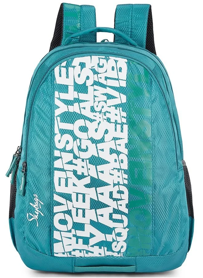 Skybags SKYBAGS Riddle Unisex Green Daypack Backpack- SK BPRIDRCESGN