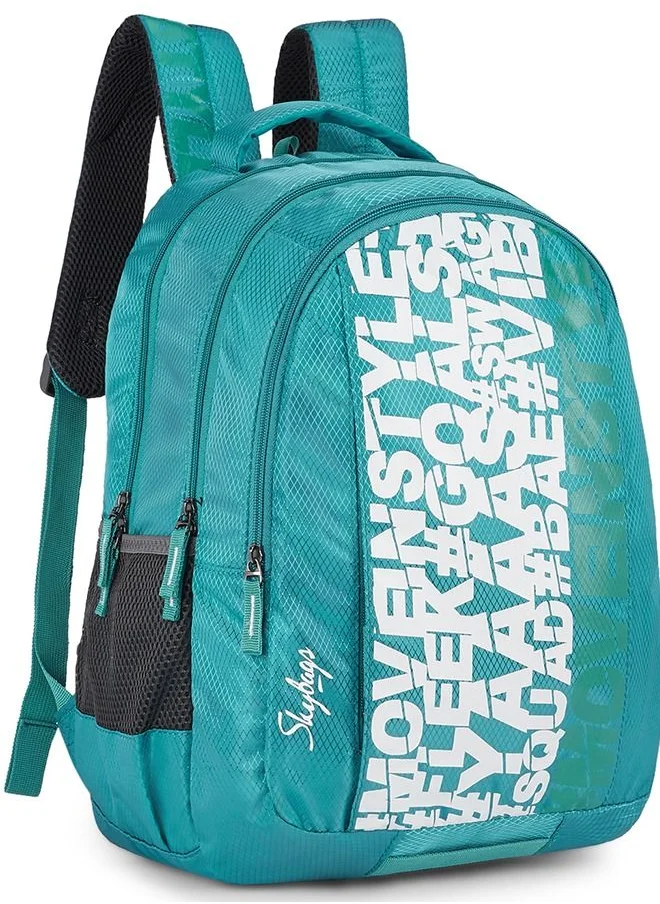 Skybags SKYBAGS Riddle Unisex Green Daypack Backpack- SK BPRIDRCESGN