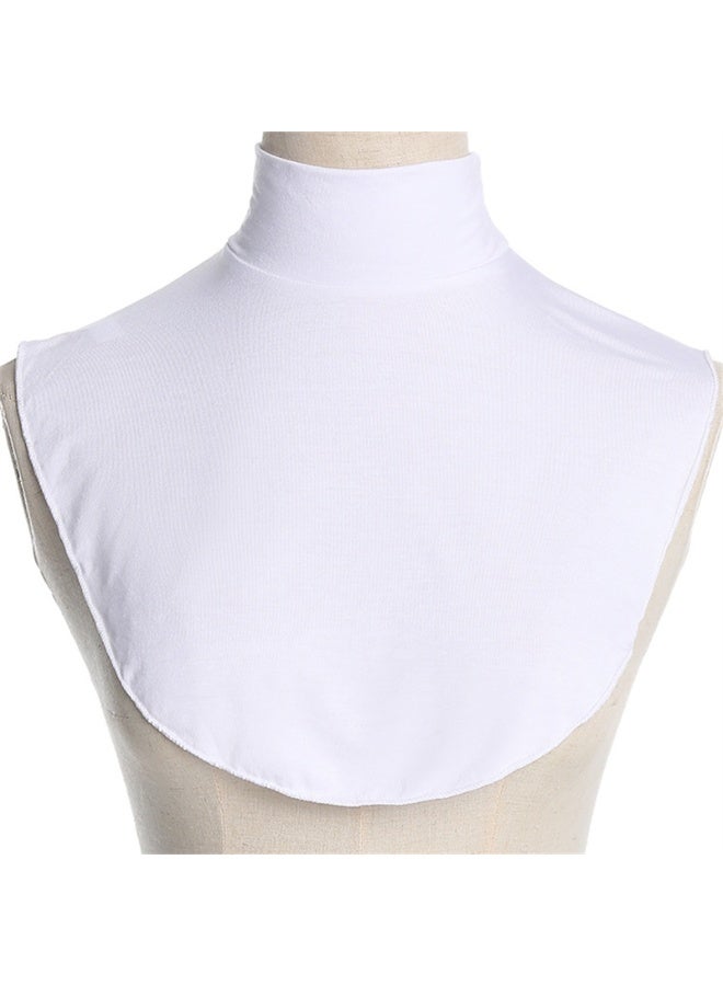 Unisex Detachable Fake Collar Modal Fake Turtleneck Neck Warmer Half Top Blouse Collar - Image 2