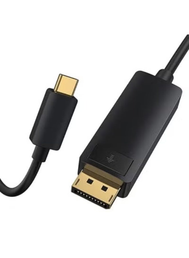 كابل USB-C إلى منفذ شاشة عرض بدقة 8K بطول 6 قدم – جودة فائقة 8K@60Hz و4K@144Hz، سريع وعملي لماك بوك برو/اير وأجهزة أخرى - Image 1