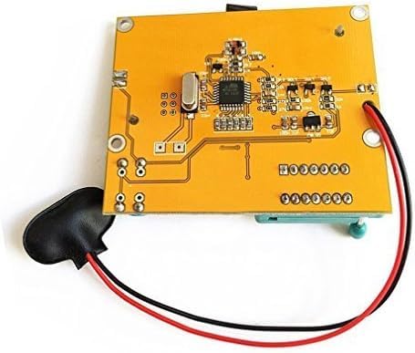 REES52 LCR-T4 Multifunctional Resistor Capacitor Diode SCR Inductor Triode MOSFET Tube Meter Tester component tester kit 9V with 128 * 64 Green Backlight LCD Display - Image 5