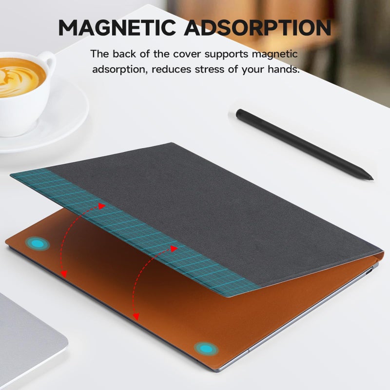 Ayotu Case for Remarkable 2 Paper Tablet 10.3" 2020 Released, Book Folio Design with Bulit-in Magnet, Premuin PU Leather Cover, Brown (Exclusive Templates Provided) - Image 3
