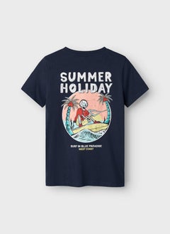 NAME IT Kids Graphic Crew Neck T-Shirt  - Image 2