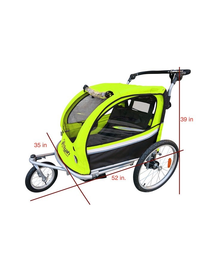 Booyah Strollers Stroller Cover for Booyah Double Child and Large Pet Stroller. Fits Clevr and Aosom too. - Image 2