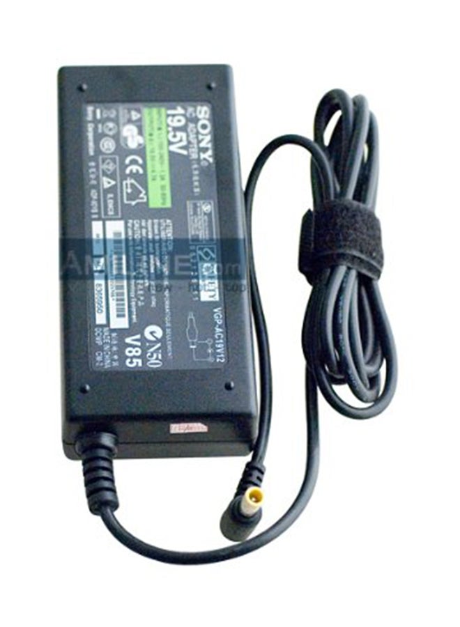 Sony Laptop AC Adapter Charger Black - Image 1