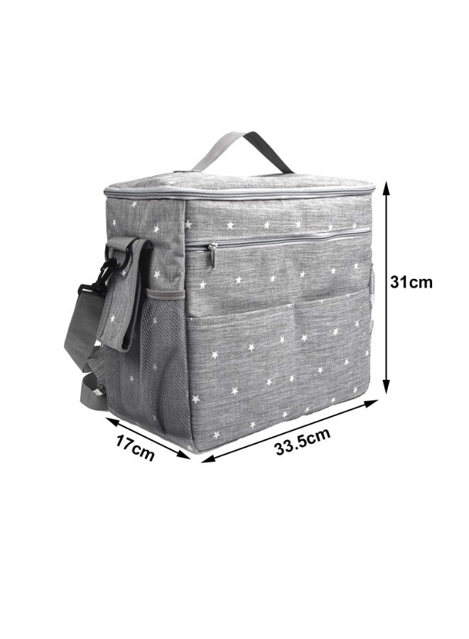 حقيبة منظمة لعربة الأطفال حقيبة عربة مقاومة للماء حقيبة كتف للأمهات حقيبة ظهر حقيبة حفاضات للأطفال حقيبة معلقة لعربة الأطفال - Image 2