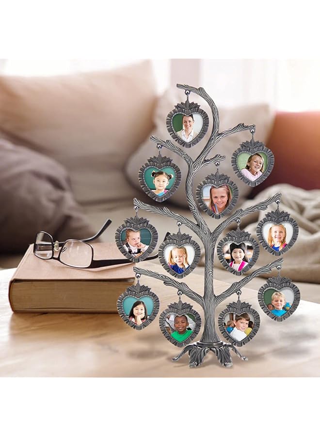 erorex Family Tree Picture Frame Hold 12 Hanging Picture Photo Frames Collage Desk Stand Ornaments Mother'S Day Gifts 1 Inch X1 Inch - Image 5
