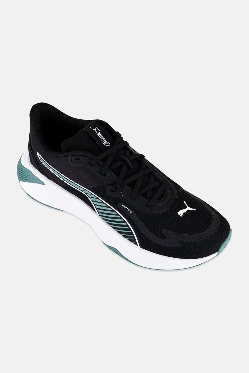 PUMA Men Hybrid Tr Lace Up Running Shoes, Black - Image 1