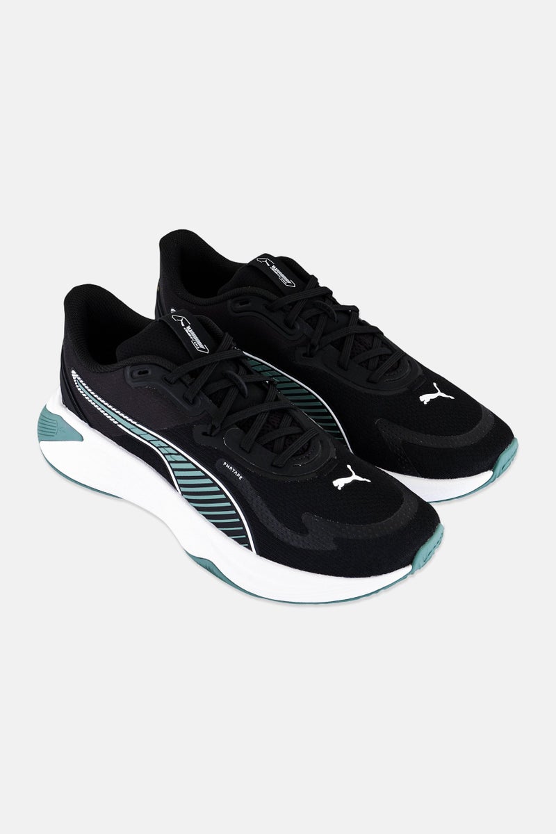 PUMA Men Hybrid Tr Lace Up Running Shoes, Black - Image 2