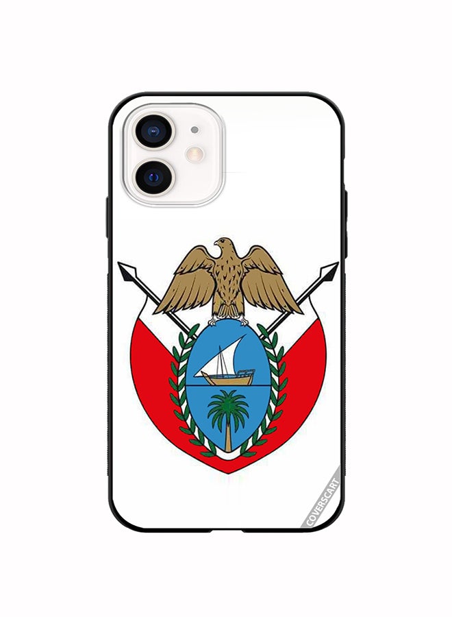 Protective Case Cover For Apple iPhone 12 Mini Eagle Of Dubai Design Multicolour