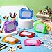 Fuyoooo 24 Set End of The Year Gifts for Kids Classroom Bulk Mini Magnetic Drawing Board Backpack Keychain Clip Erasable Doodle Writing Pad with Tag Ribbon for Kids Birthday Party Favor - Image 4