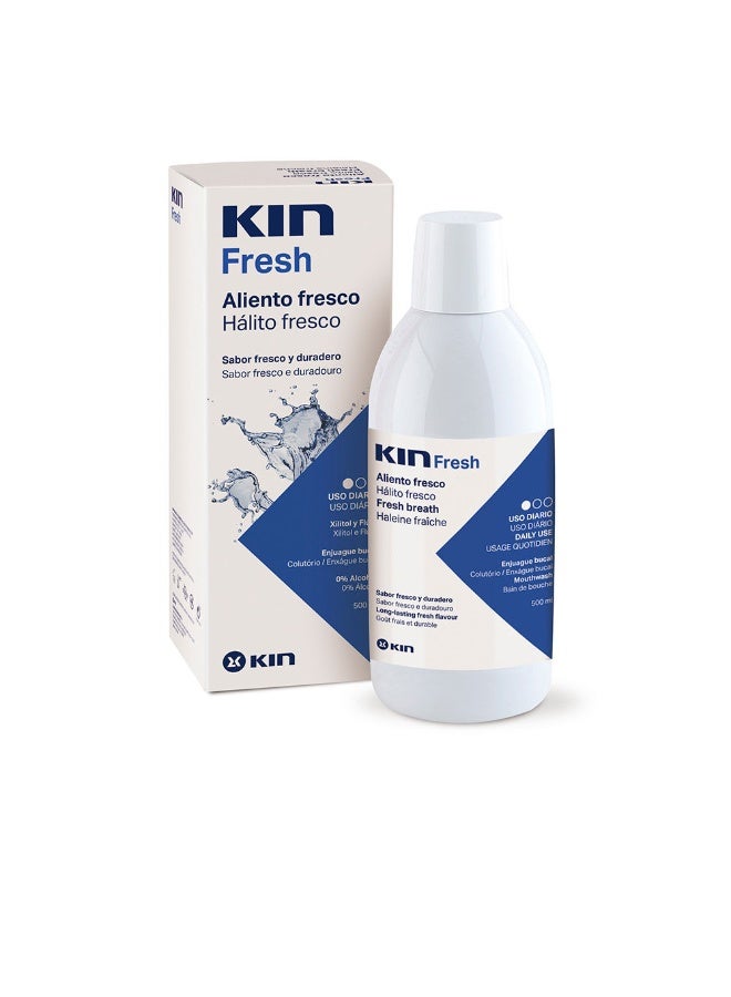 Kin Fresh Breath Mouthwash 500ml - Image 1