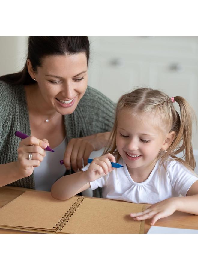 الأزرق جي دبليو جديد DIY Scrapbook Photo AlbumDIY زفاف الطفل ألبوم القصاصات - Image 4