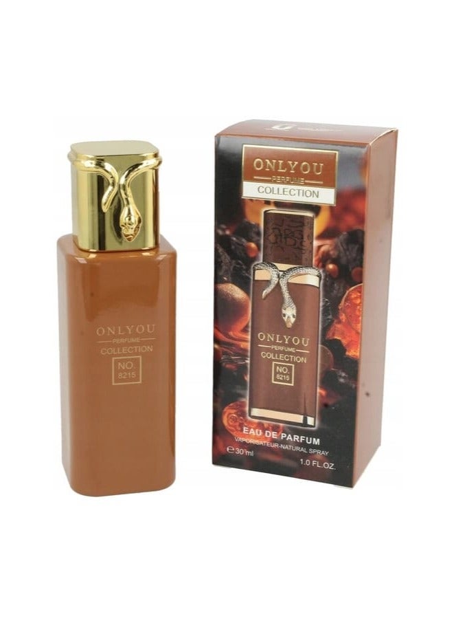 Onlyou Perfume Collection No.8215 Eau de Parfum - 30ml | Luxury Oriental Woody Unisex Perfume with Whiskey, Vanilla & Patchouli - Image 2