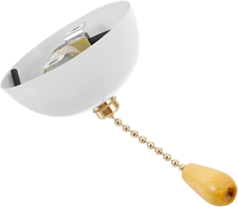 2 حزمة سلسلة سحب مروحة السقف تمديد تصميم نصف دائري لمصابيح الحائط والثريات - Image 4